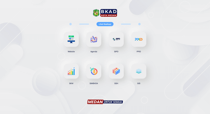 Medan City Regional Finance and Asset Agency Website